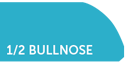 Half Bullnose - Edge Profile