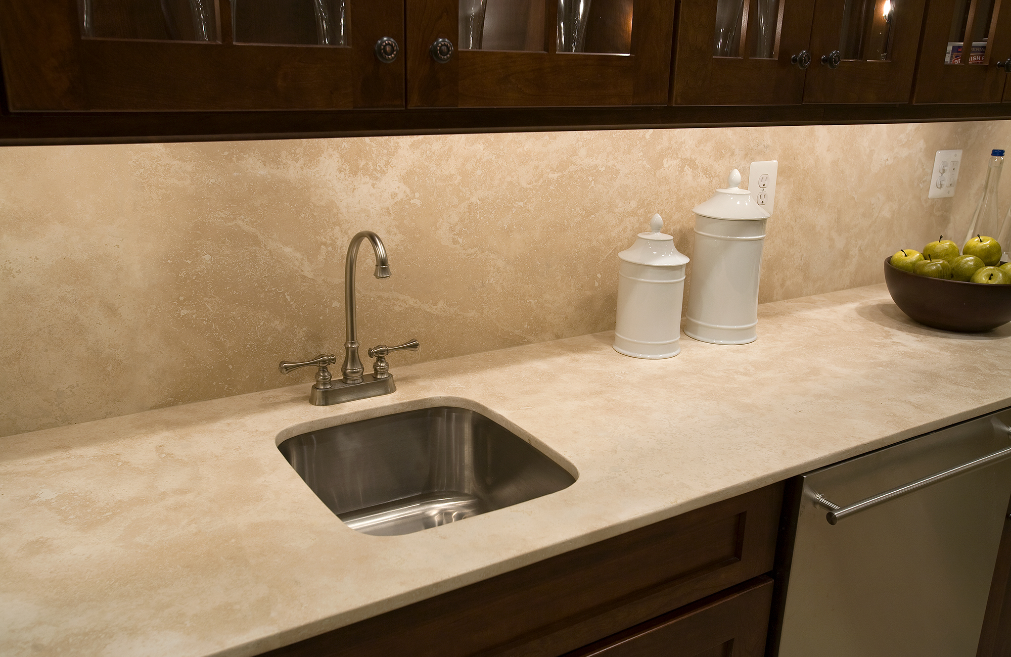 Durango Limestone Wet Bar