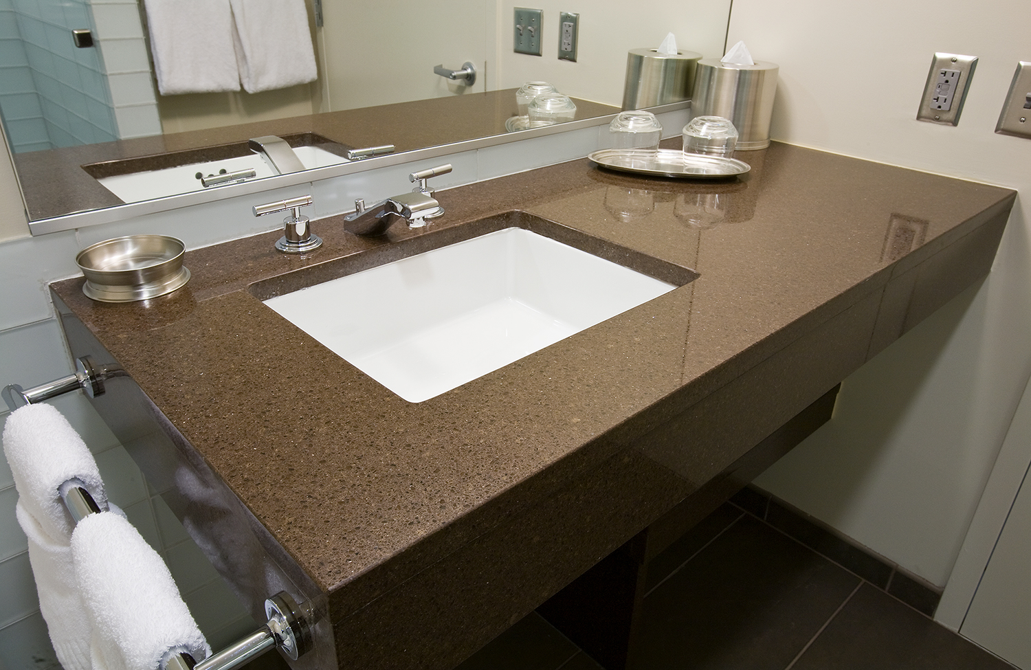 Corian Quartz Vanity