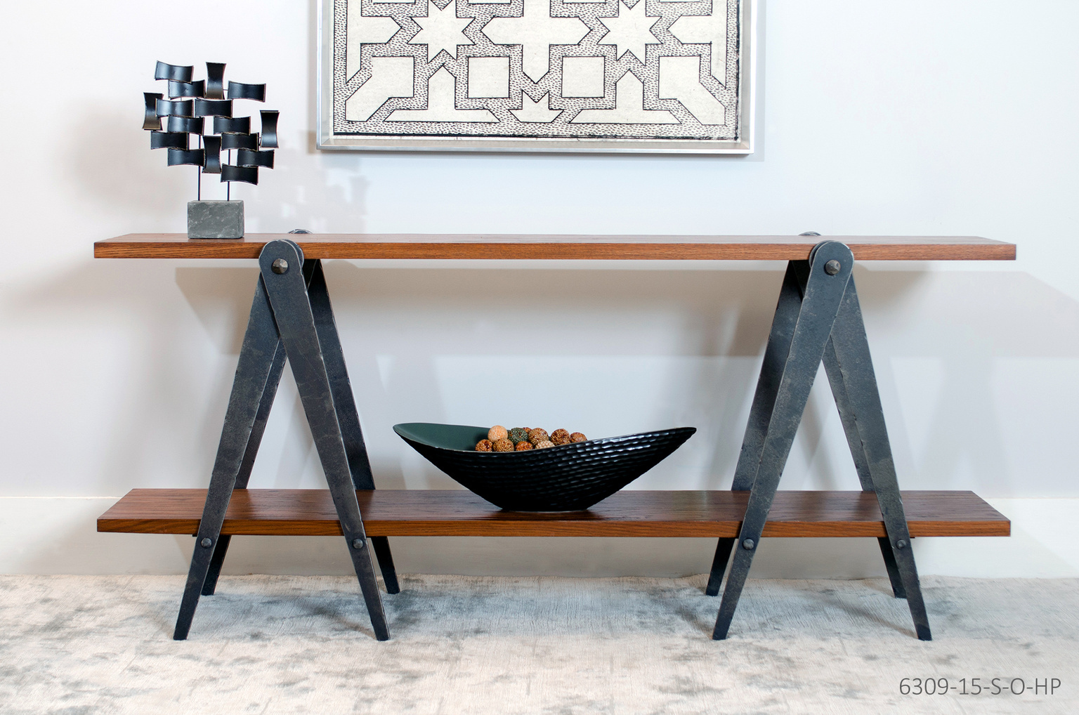 Fine Wood With Metal Furniture - A&S Home Interiors