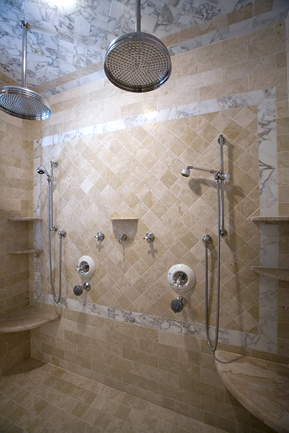 Calacatta Marble Durango Shower
