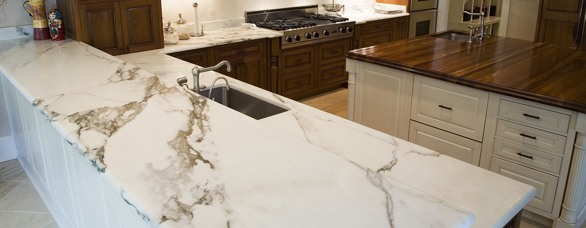 calcatta gold marble countrtop Granite Countertops Installer