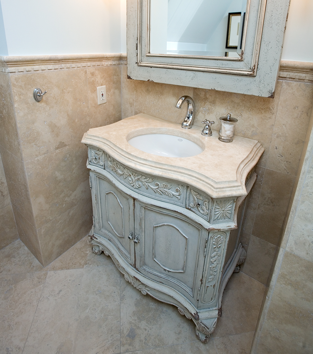 Durango Limestone Habersham Vanity