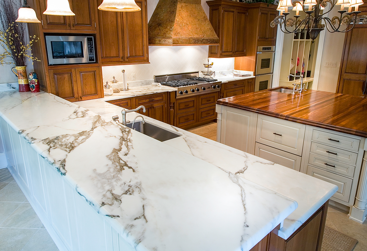 Calacatta Marble Kitchen
