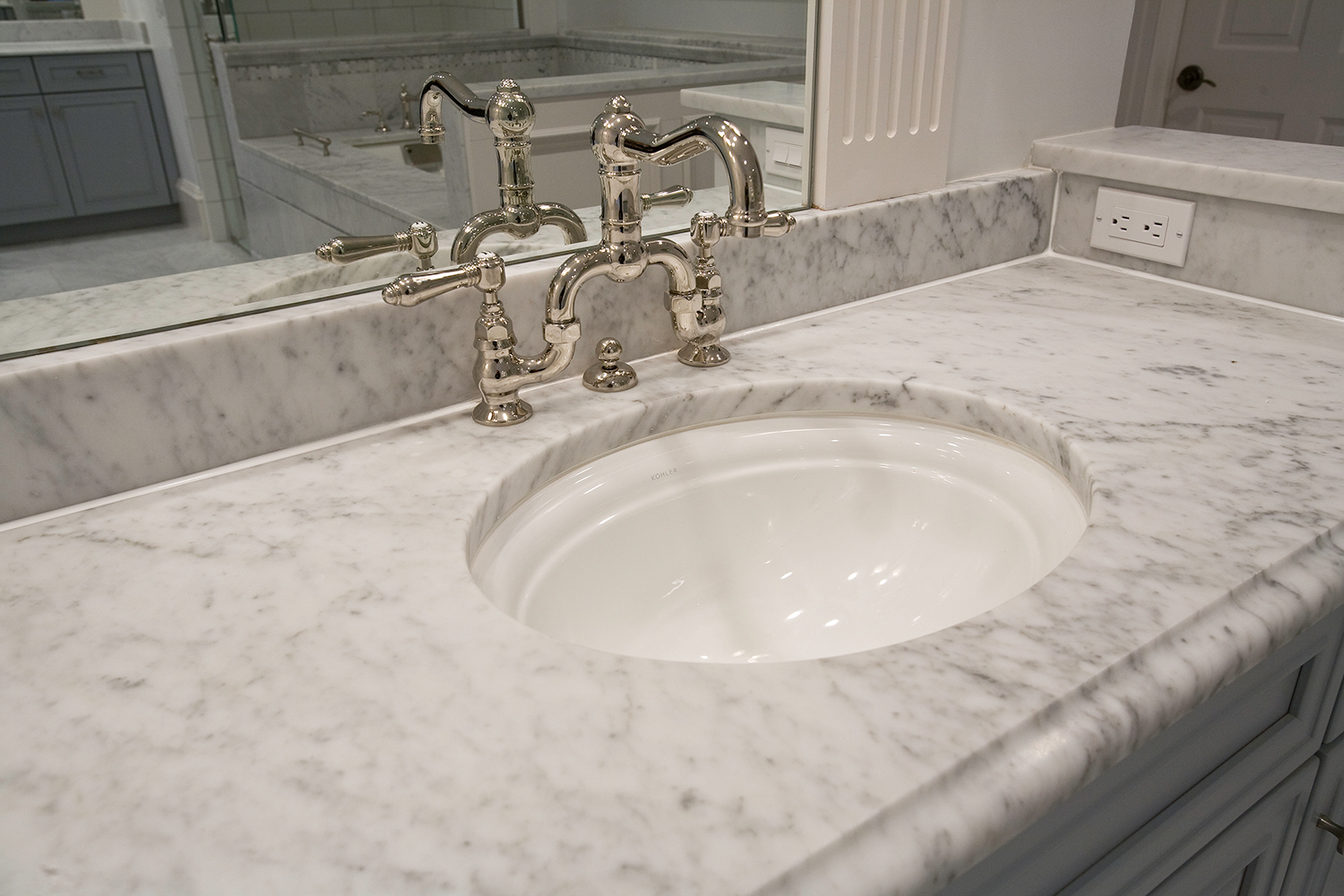 White Carrara Marble