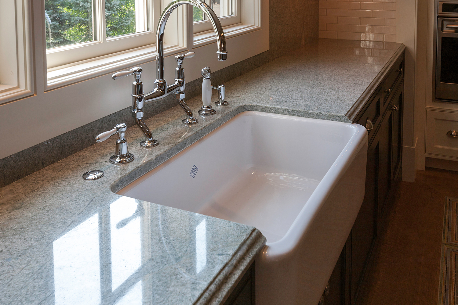 Costa Esmeralda Granite Kitchen Farm Sink