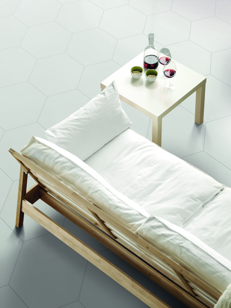 Daltile Beehive Residential White Tiles