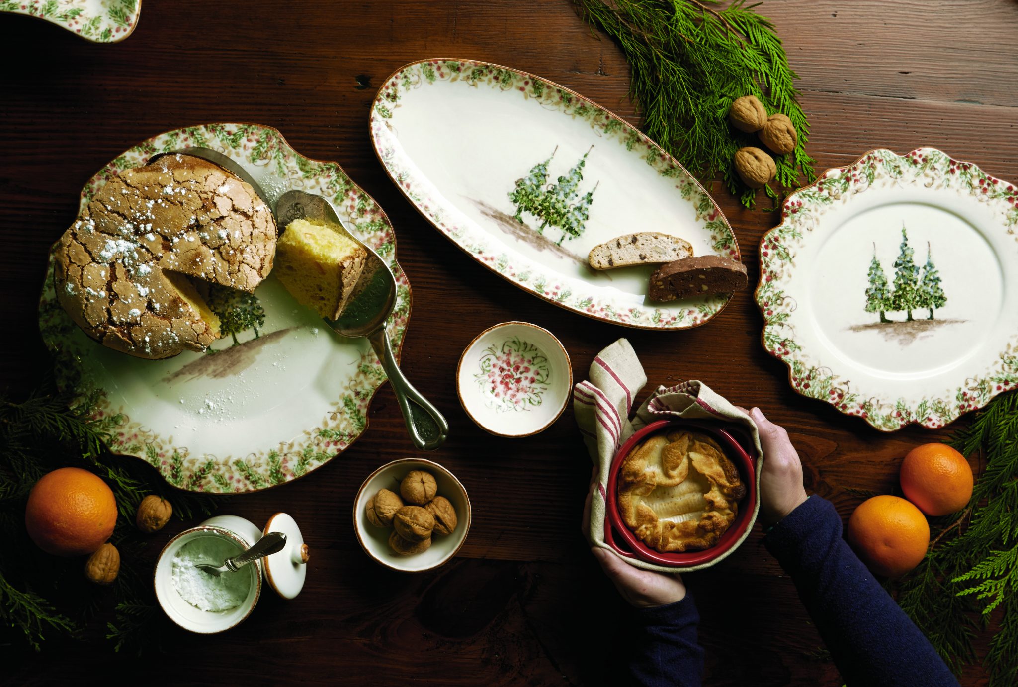 Arte Italica Natale Serving