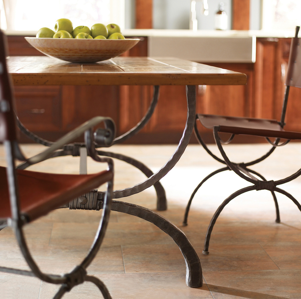 Fine Wood With Metal Furniture