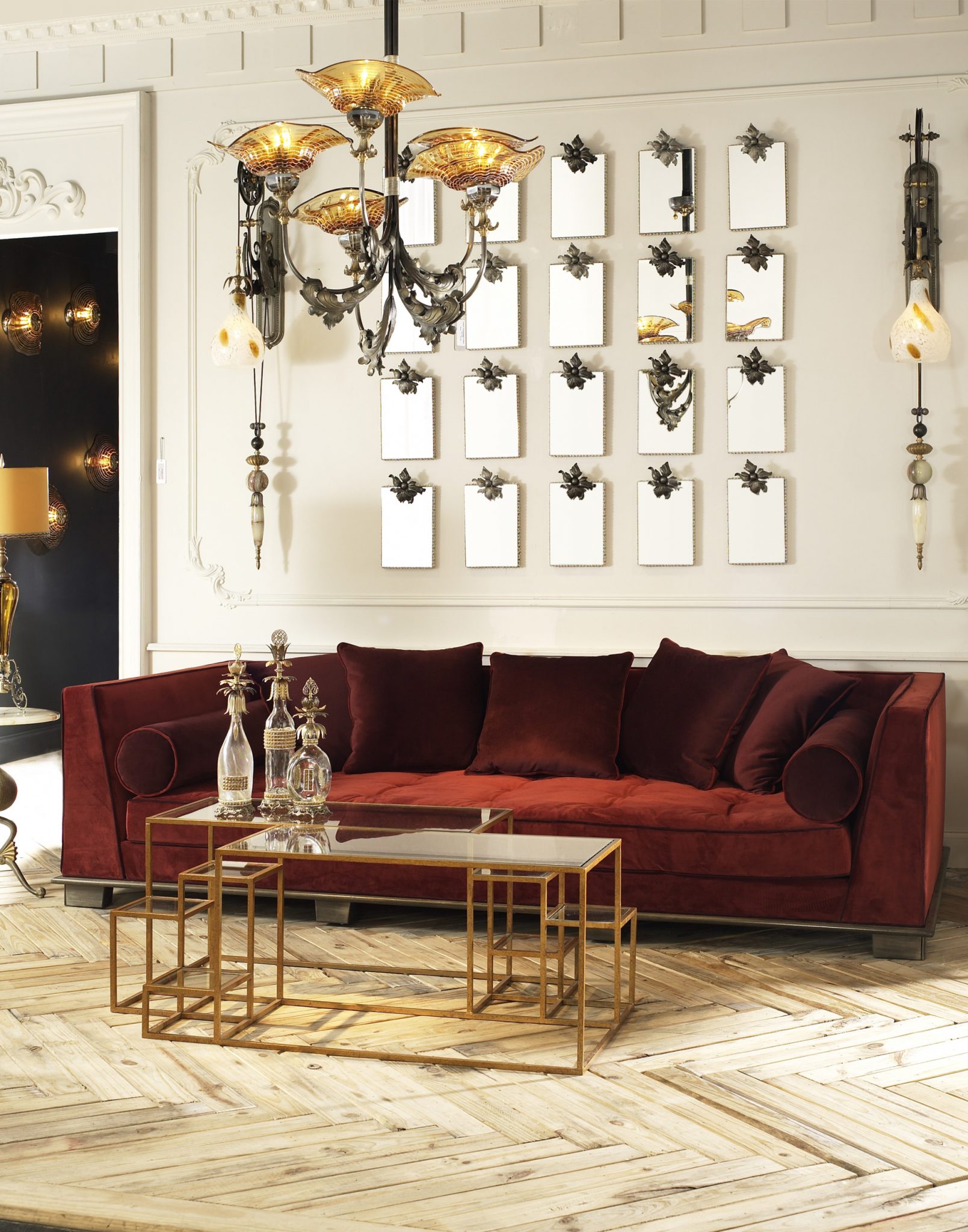 Luna Bella Tulum Amber And Barcelona Red - Furniture