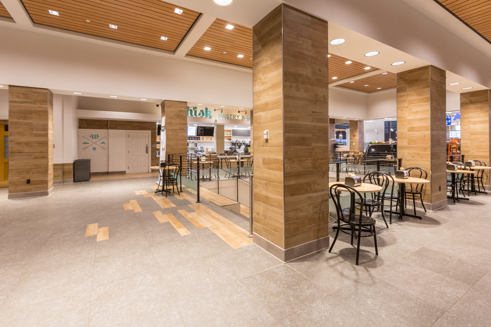 georgetown university wood look tile